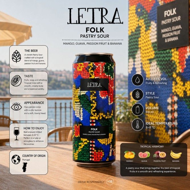 LETRA� Folk 440ml