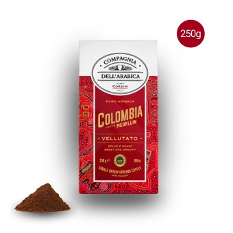 COMPAGNIA DELL'ARABICA� Kaffeepulver Colombia 250g
