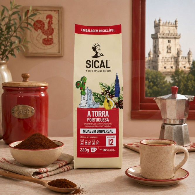 SICAL® Café Moído Torra Portuguesa 220g