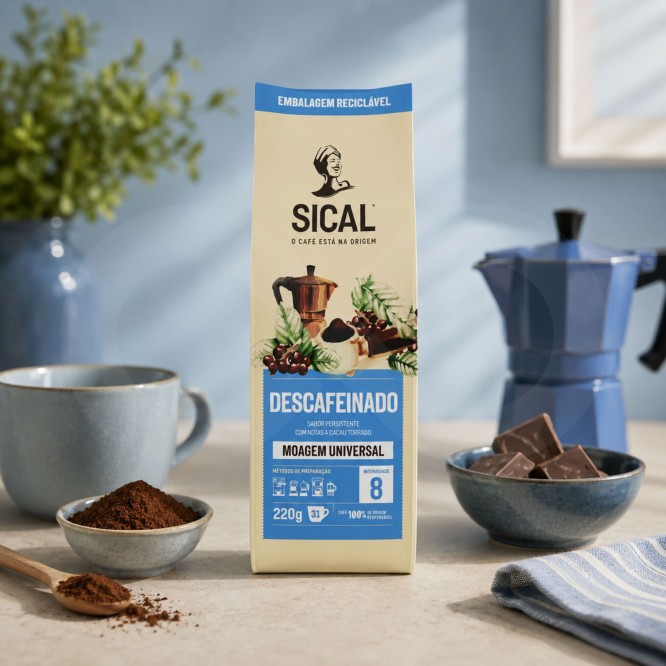 SICAL� Gemalen Koffie Cafe�nevrije 220g
