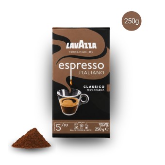 LAVAZZAŽ Ground Coffee Espresso Italiano 250g LAVAZZAŽ Ground Coffee Espresso Italiano 250g