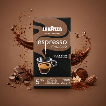LAVAZZAŽ Ground Coffee Espresso Italiano 250g LAVAZZAŽ Ground Coffee Espresso Italiano 250g