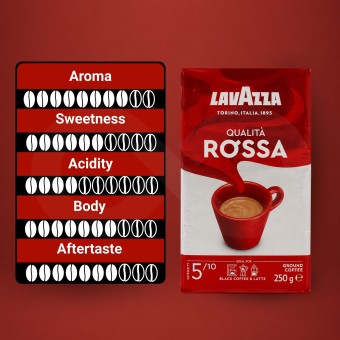LAVAZZA® Caffè Macinato Rossa 250g