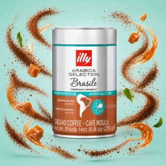 ILLY� Ground Coffee Brasile 250g