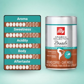 ILLY� Caf� Moulu Brasile 250g
