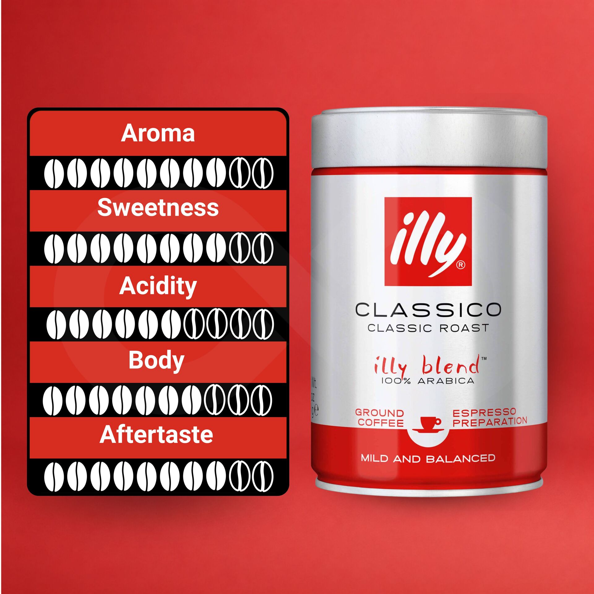 ILLY® Café Moído Clássico 250g