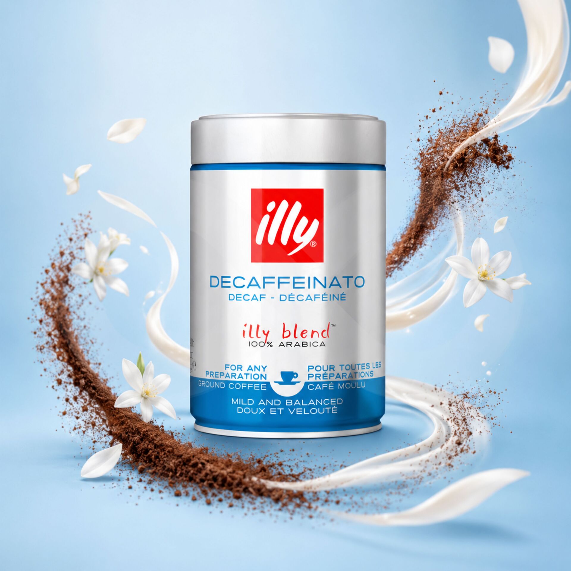 ILLY® Café Moulu Décaféiné 250g