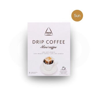 DELTA CAF�S� Caf� Mo�do Drip Coffee 100% Ar�bica 5 X 9g