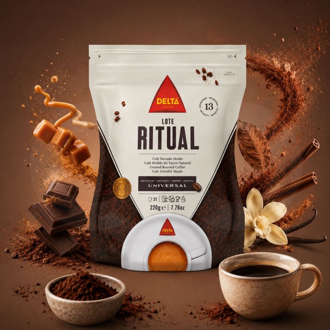 DELTA CAF�S� Gemalen Koffie Ritual 220g