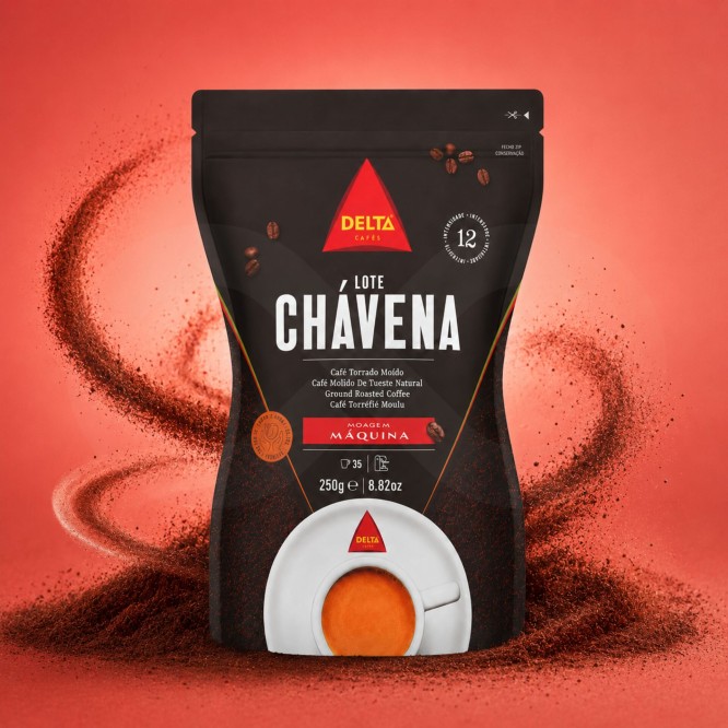 DELTA CAFÉS® Caffè Macinato Lote Chávena Per Macchina 250g
