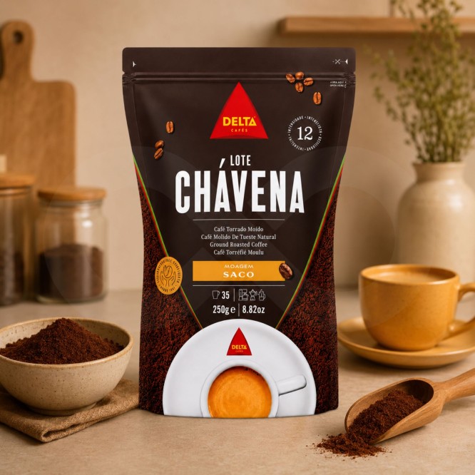 DELTA CAFÉS® Gemalen Koffie Lote Chávena grof malen 250g
