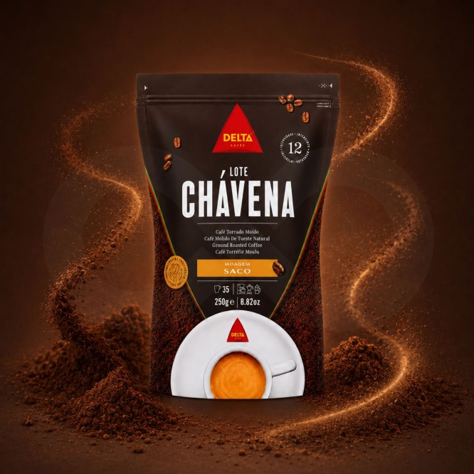 DELTA CAFÉS® Gemalen Koffie Lote Chávena grof malen 250g