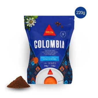 DELTA CAFÉS® Ground Coffee Colombia 220g