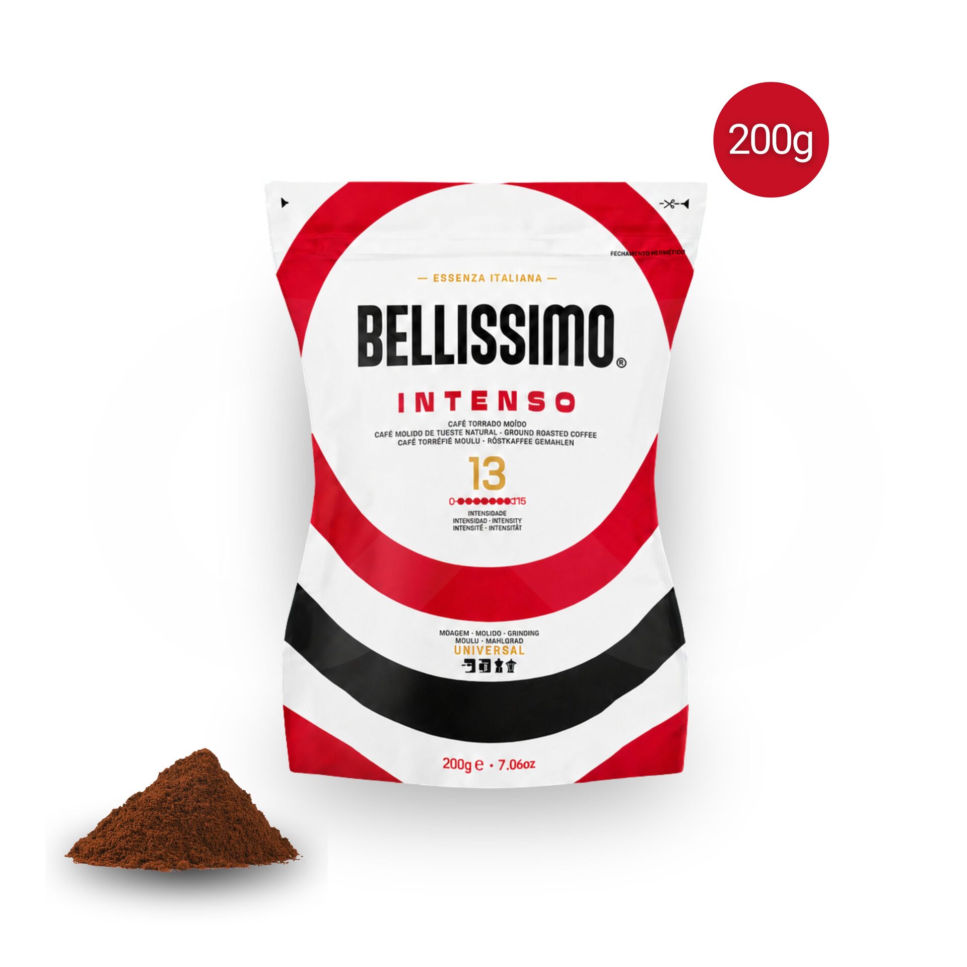 BELLÍSSIMO® Café Moulu Aroma Intenso 200g
