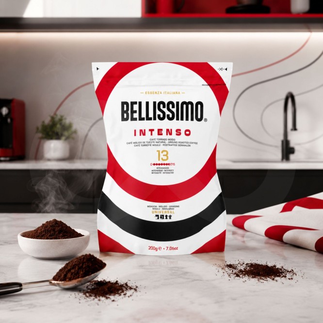 BELLÍSSIMO® Café Moulu Aroma Intenso 200g