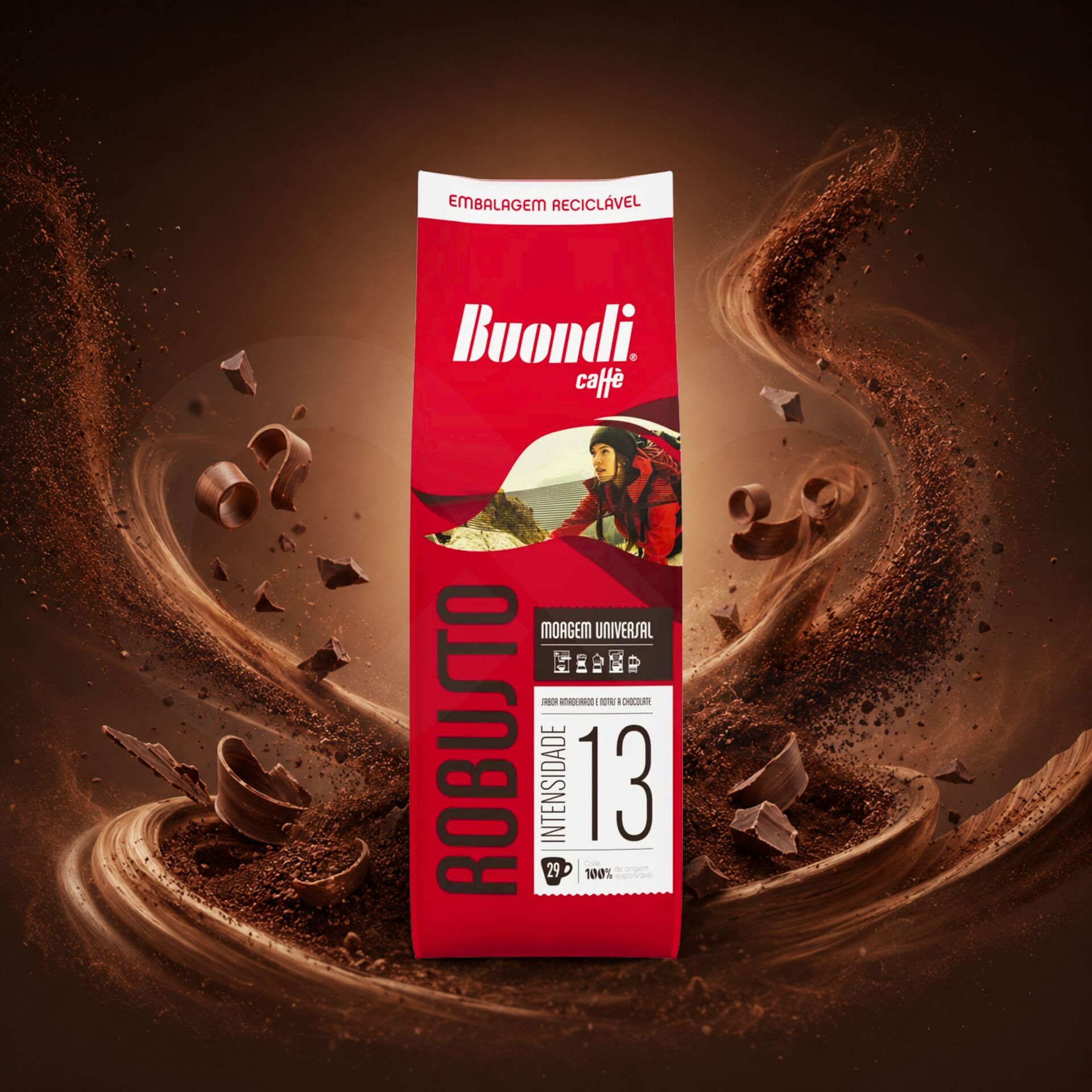 BUONDIŪ Ground Coffee Robusto 200g