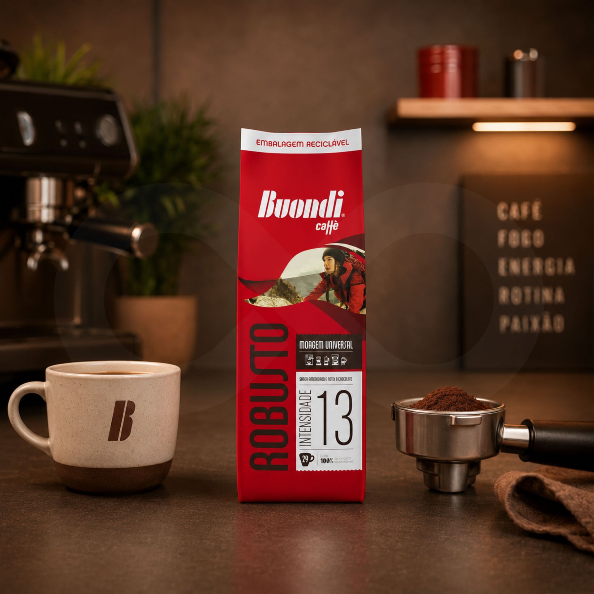 BUONDIŪ Ground Coffee Robusto 200g