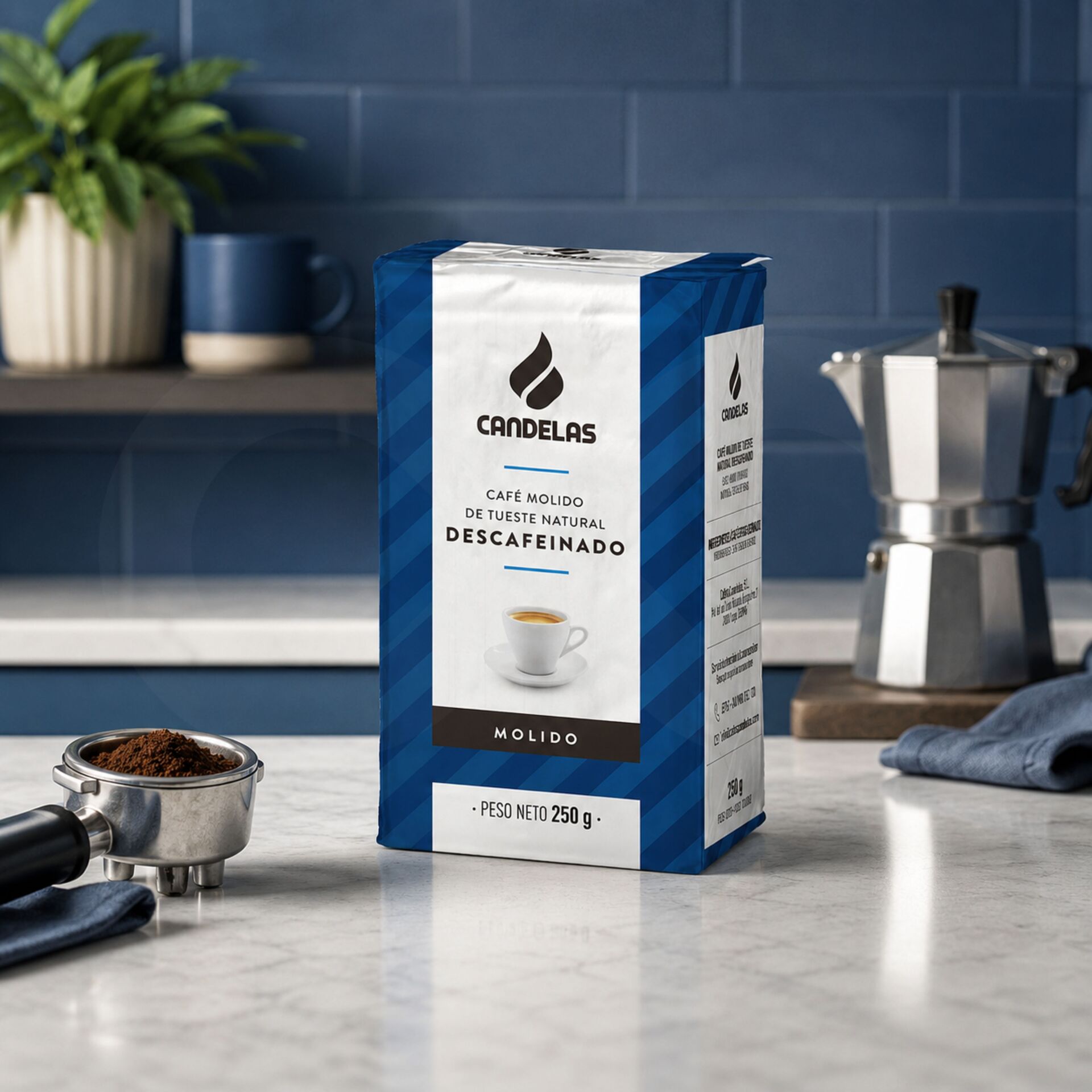CANDELAS® Kaffeepulver Entkoffeinierter 250g