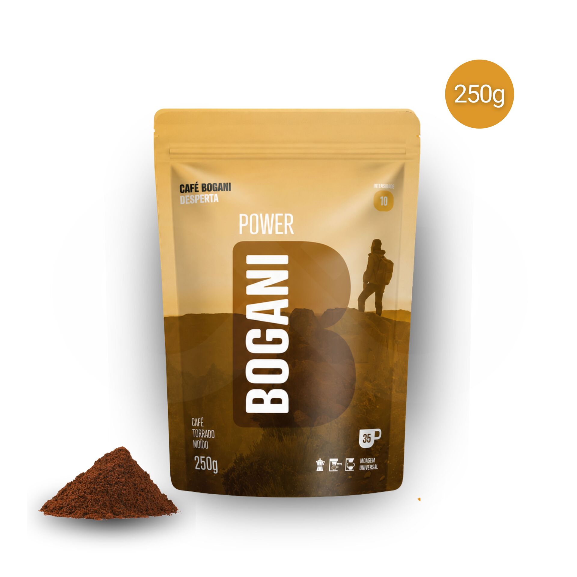 BOGANIŽ Ground Coffee Power 250g