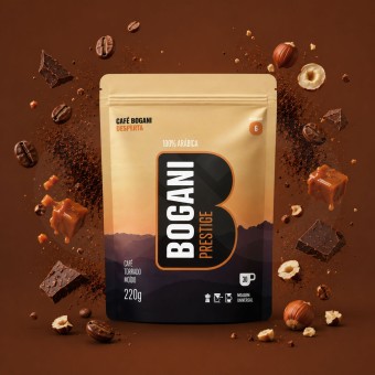 BOGANI� Caf� Moulu Prestige 220g
