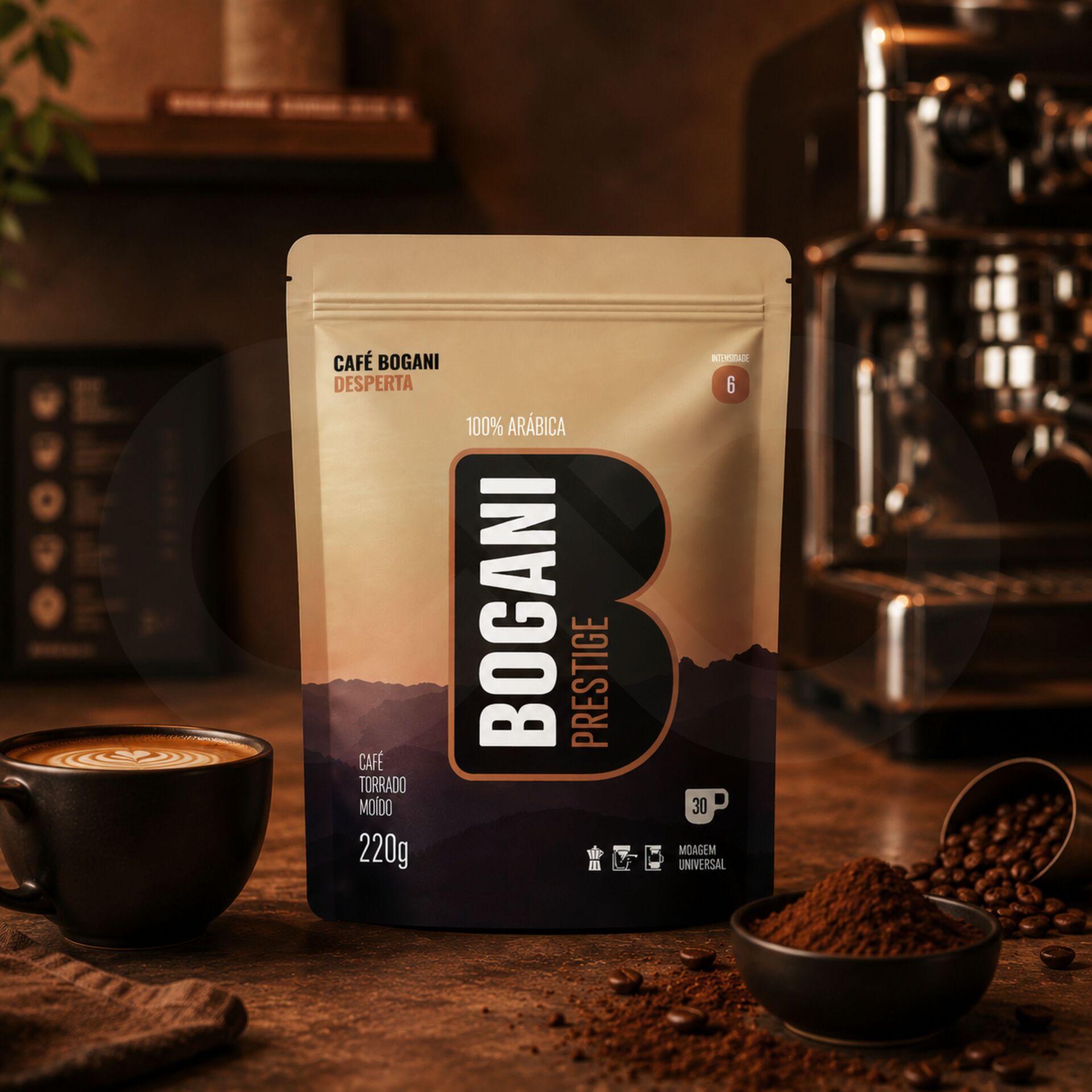 BOGANI® Kaffeepulver Prestige 220g