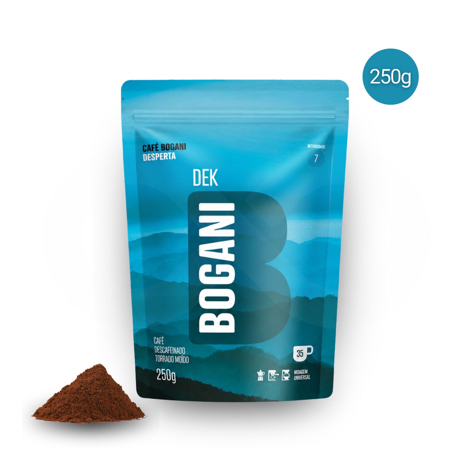 BOGANI® Café Molido Decaf 250g