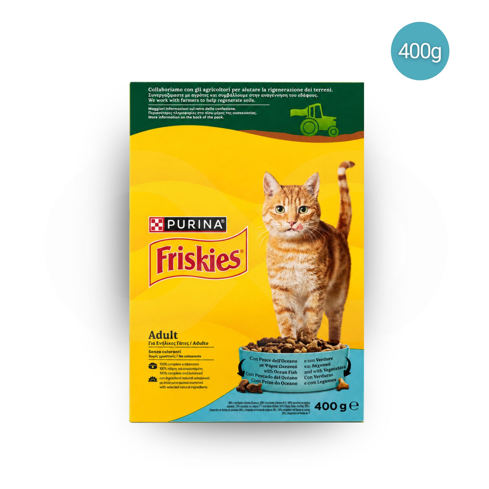PURINAź Friskies Karma dla Doroslych Kotów Ryby Oceaniczne