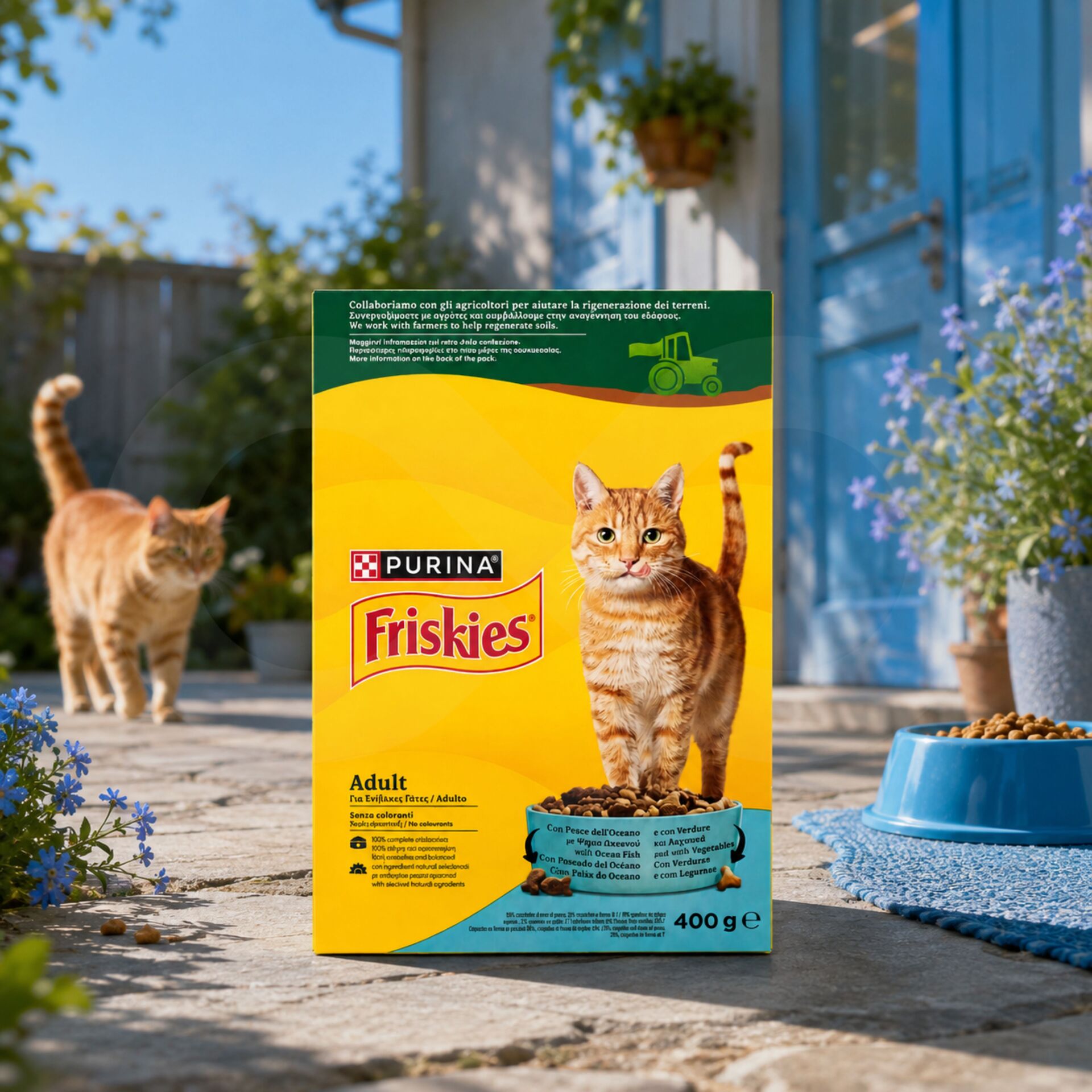 PURINAź Friskies Karma dla Doroslych Kotów Ryby Oceaniczne