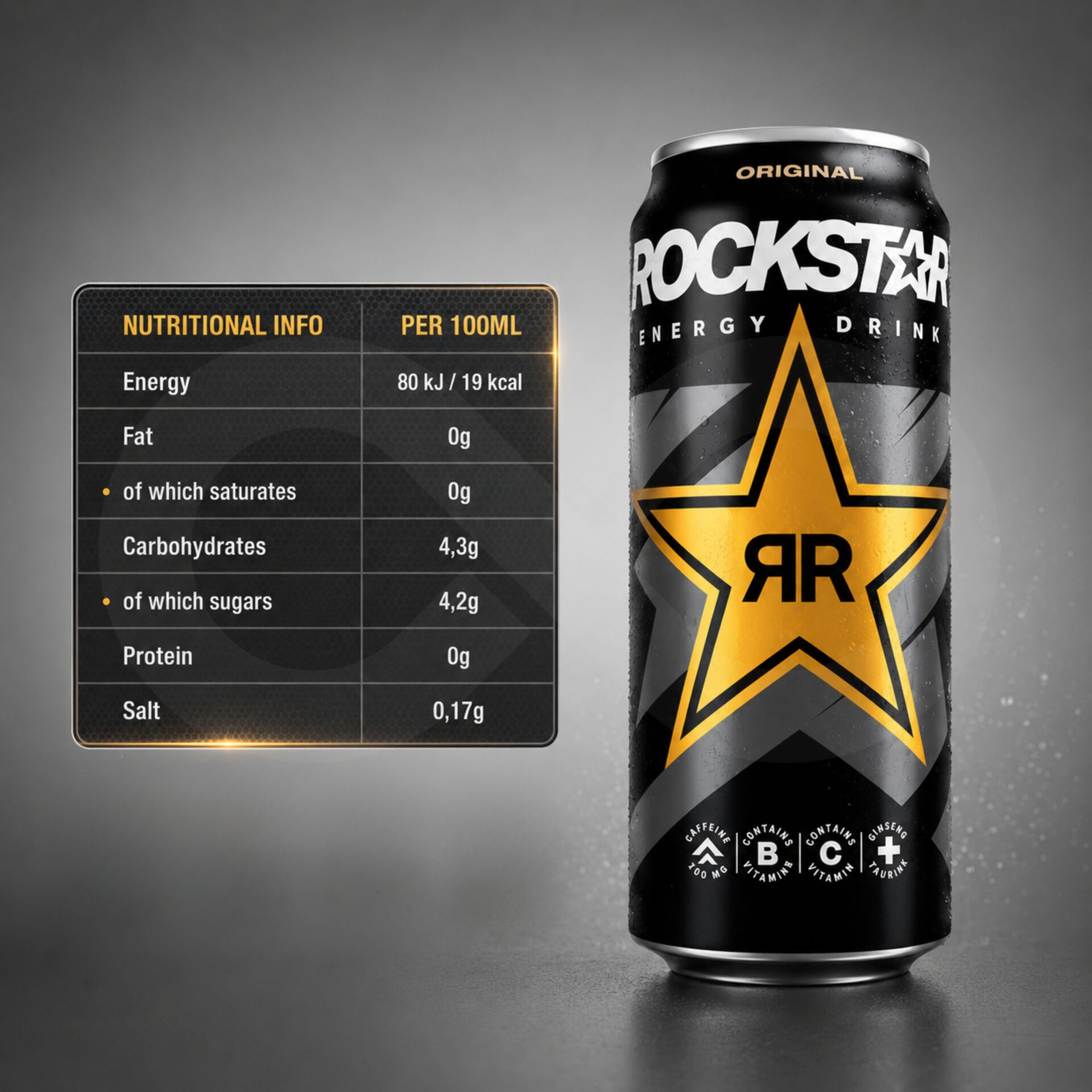 ROCKSTAR® Energy Drink Original 500ml