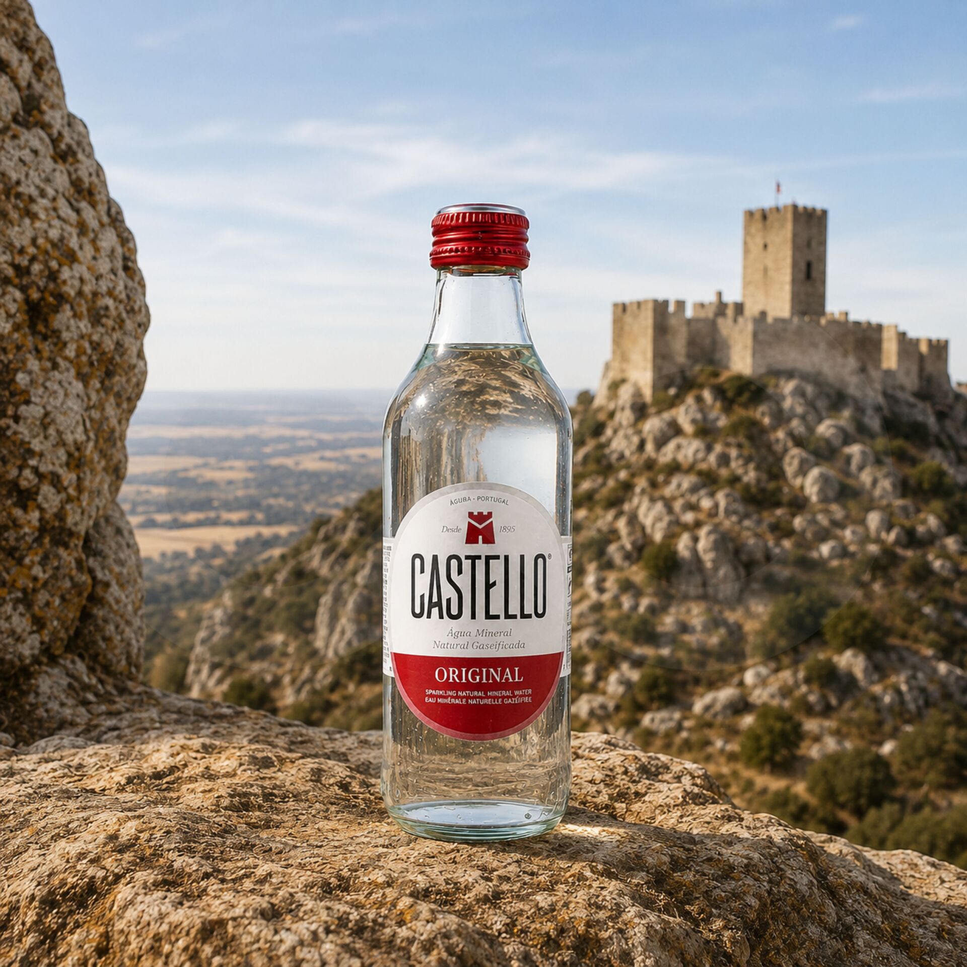 CASTELLO® Natürliches Mineralwasser mit Kohlensäure 250 ml