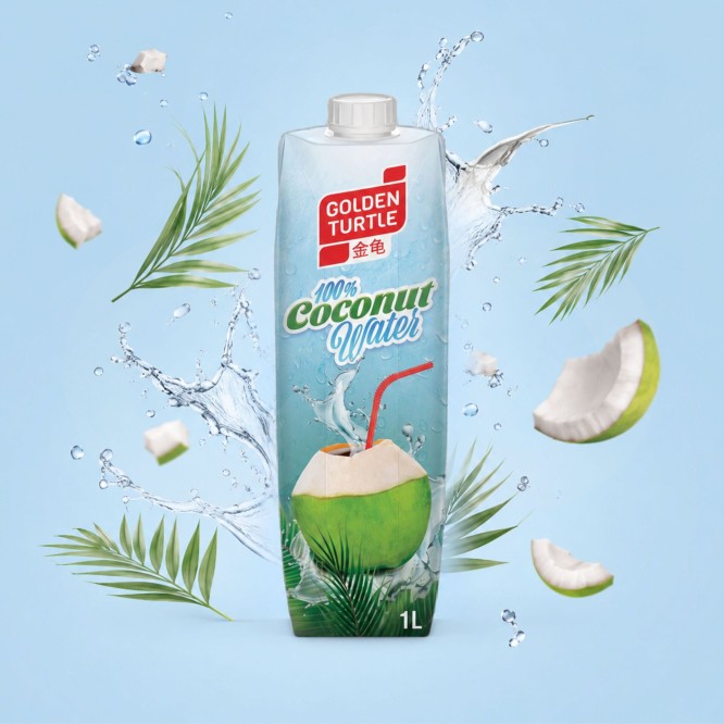 GOLDEN TURTLEŽ Coconut Water 1 L