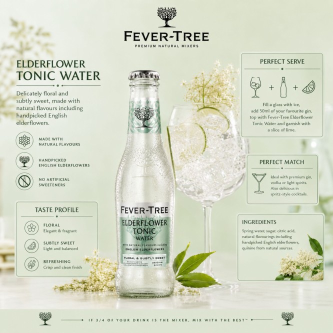 FEVER TREE® Tonic Elderflower 200ml