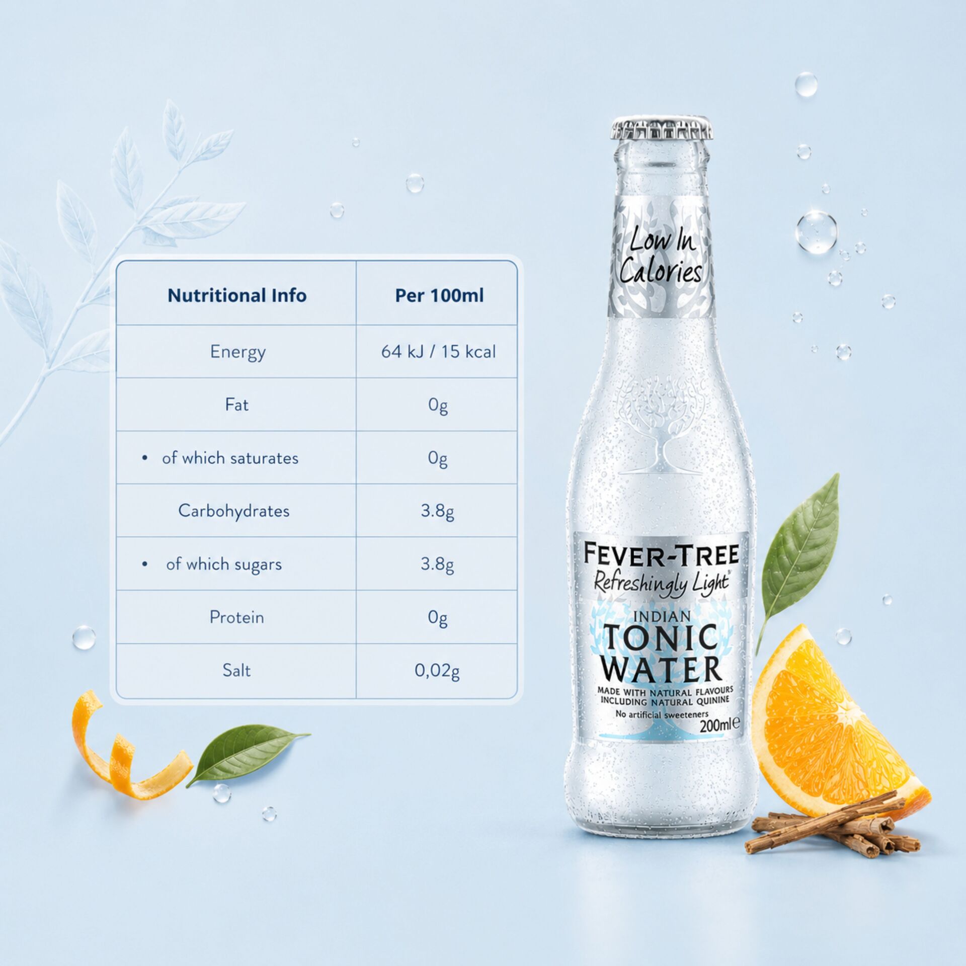 FEVER TREEŽ Light Indian Tonic 200ml