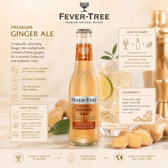 FEVER TREEŽ Premium Ginger Ale 200ml