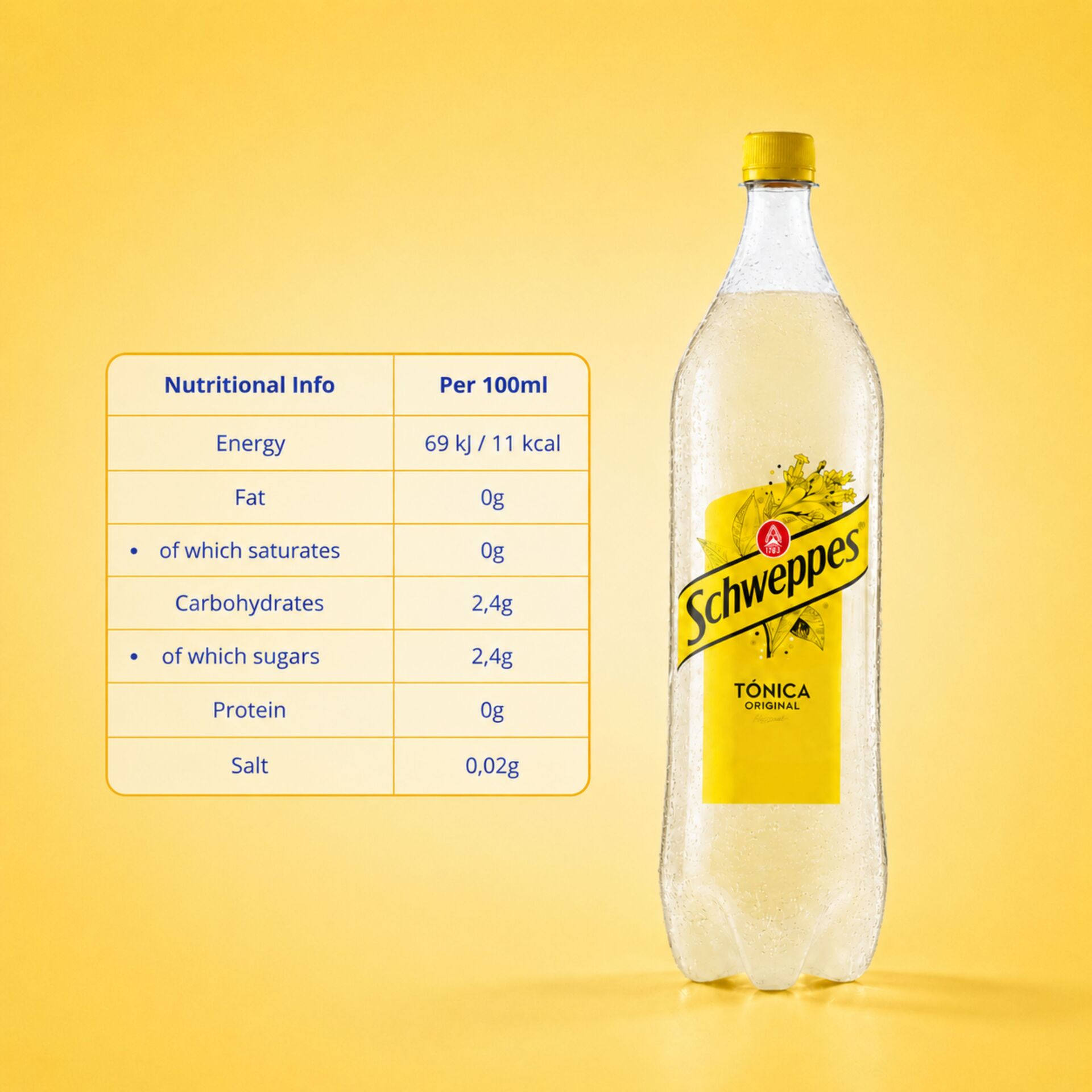 SCHWEPPES® Eau Tonique 1 L