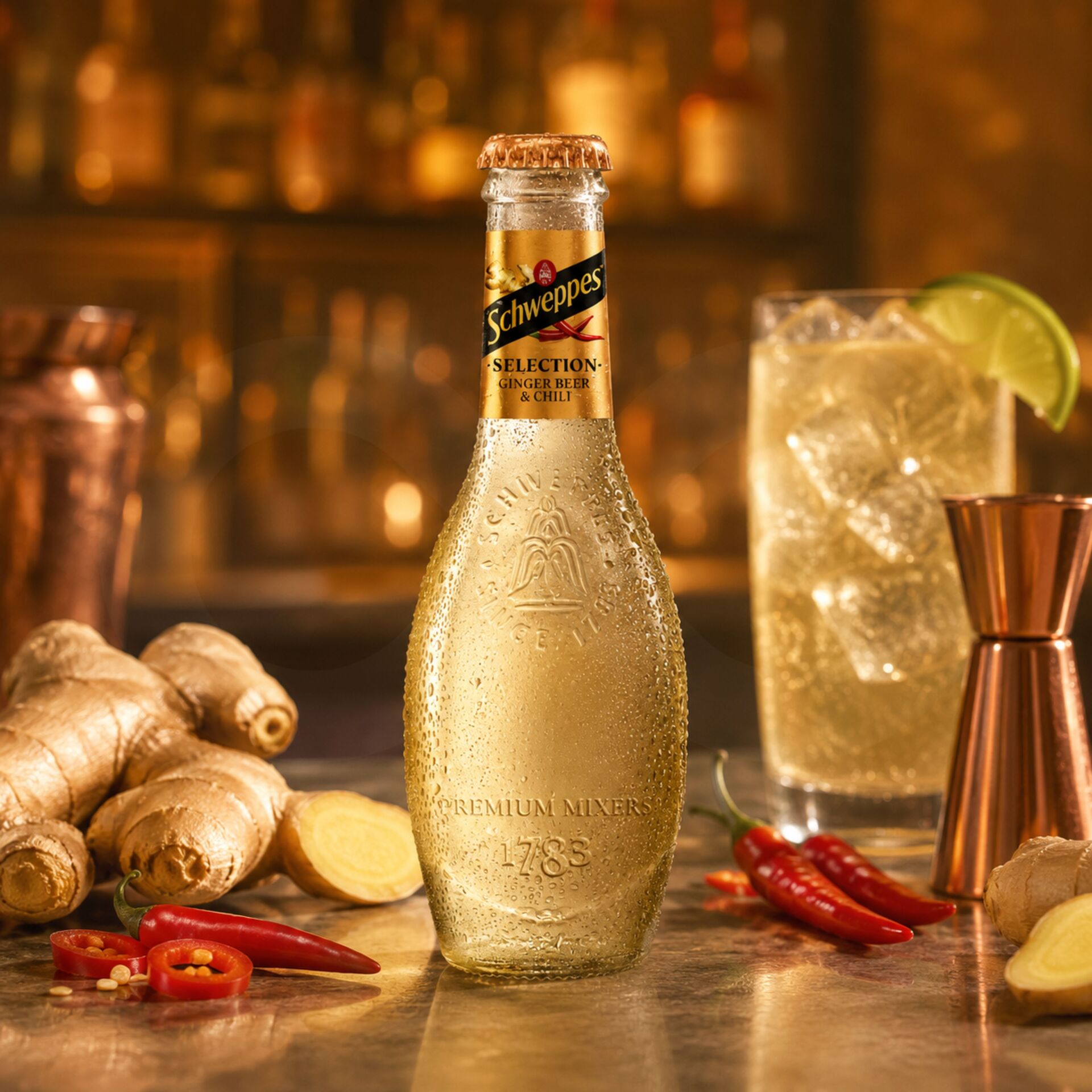 SCHWEPPES® Ginger Beer Chilli 200ml