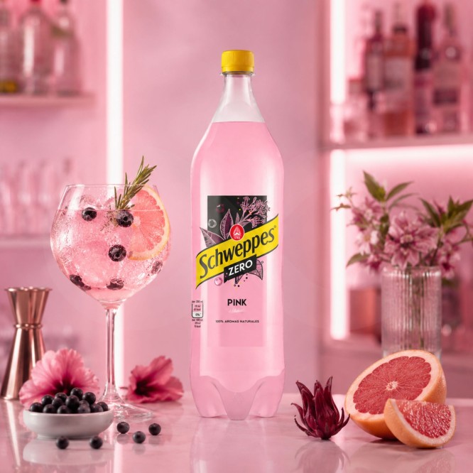 SCHWEPPES® Pink Zero Tonic Water 1L