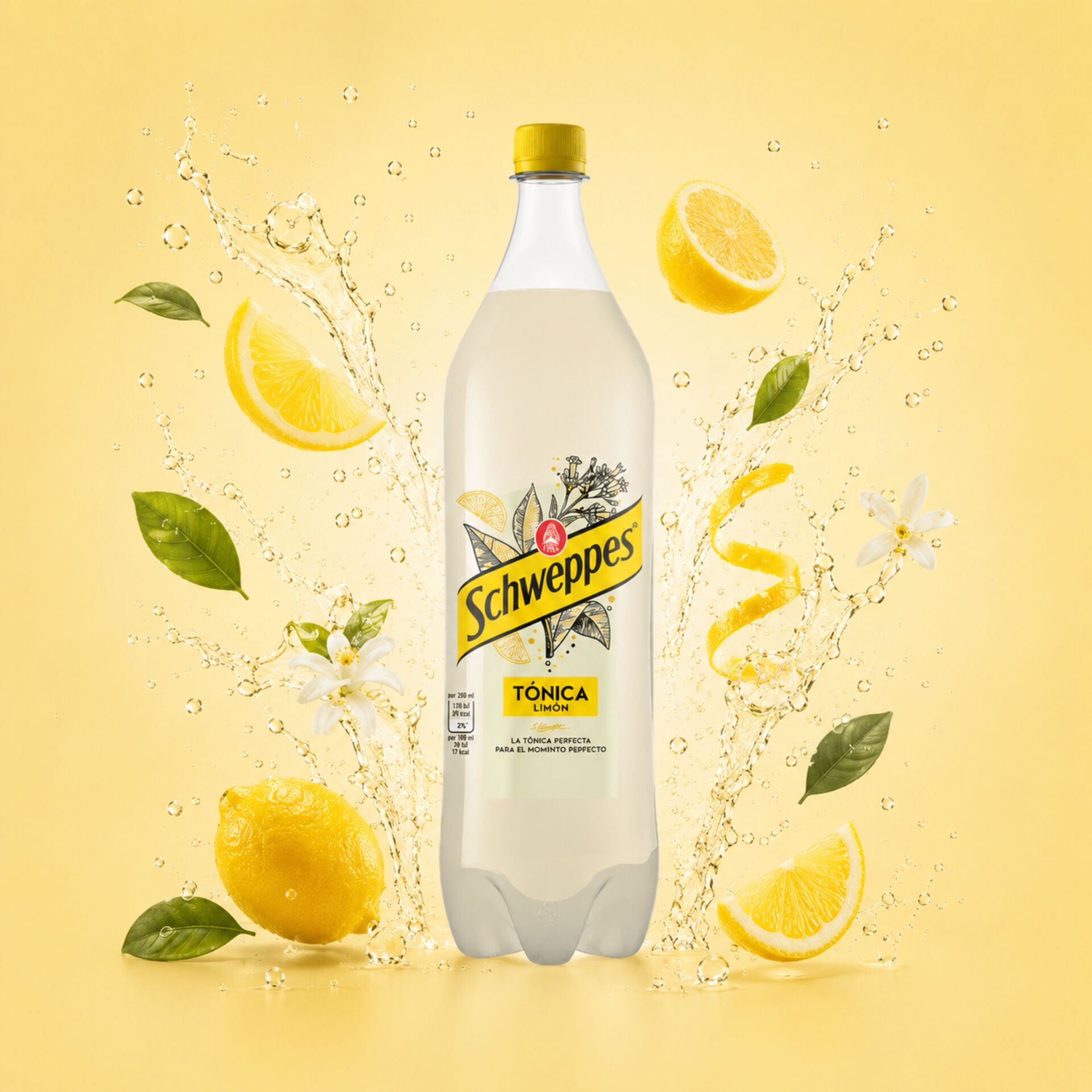 SCHWEPPES® Lemon Tonic Water 1L