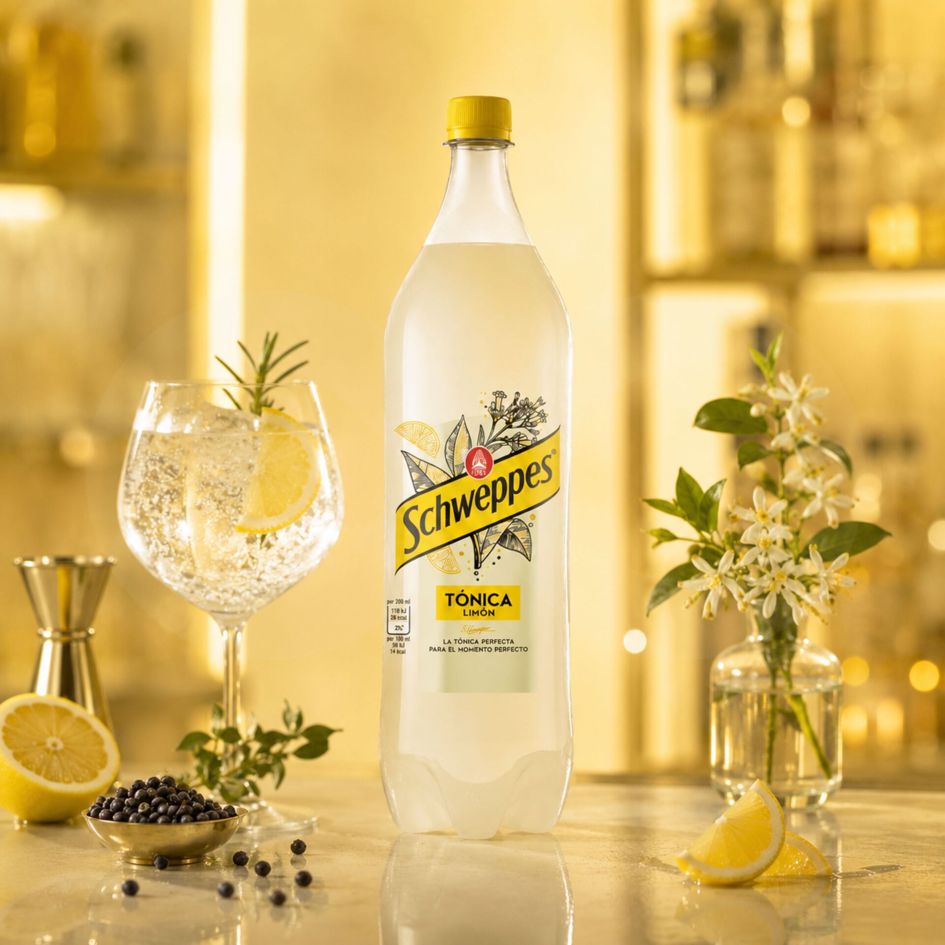 SCHWEPPES® Lemon Tonic Water 1L