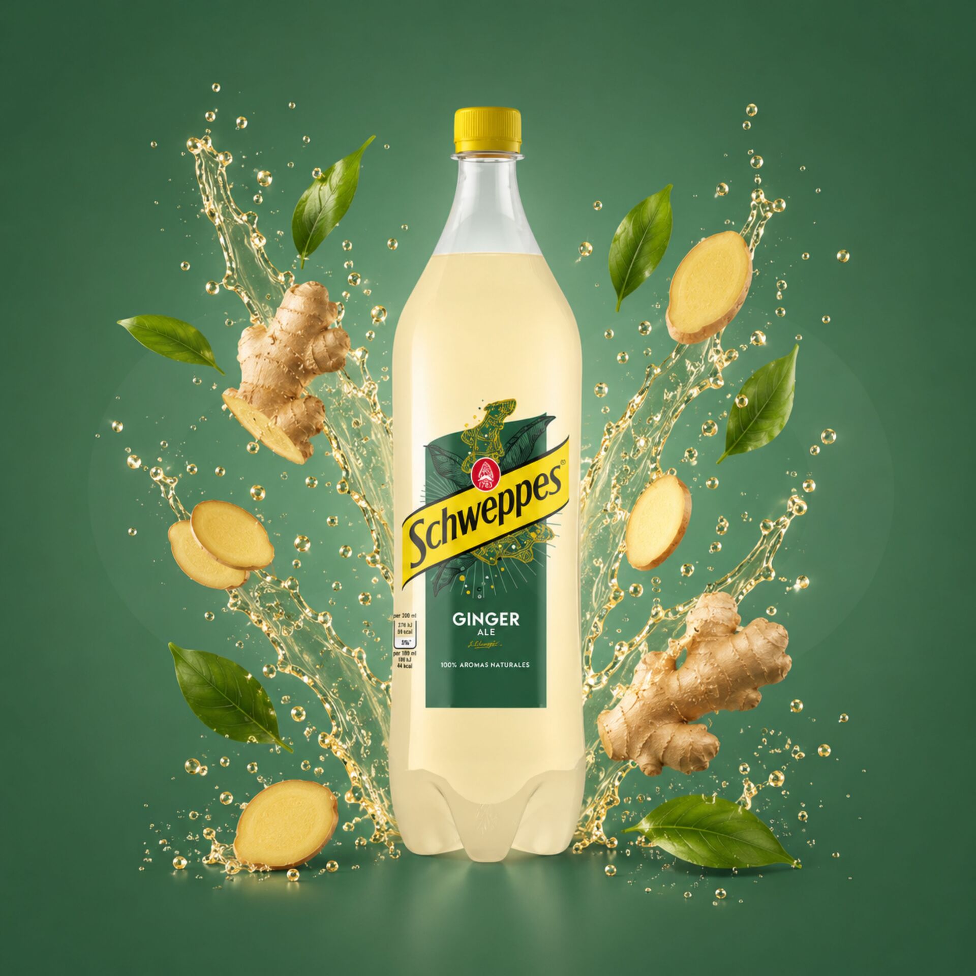 SCHWEPPES® Ginger Ale 1L