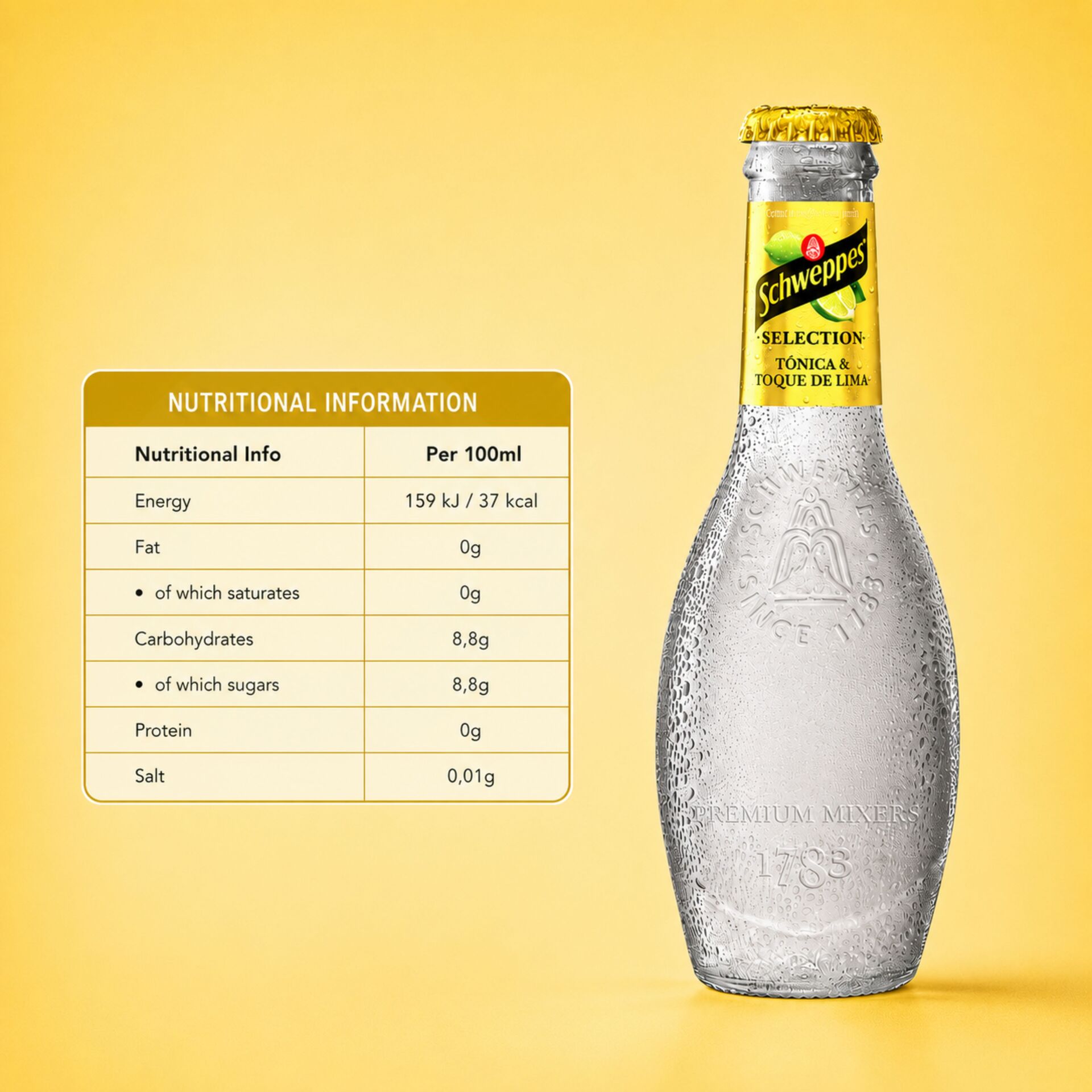SCHWEPPES® Tonic au Citron Vert 200 ml