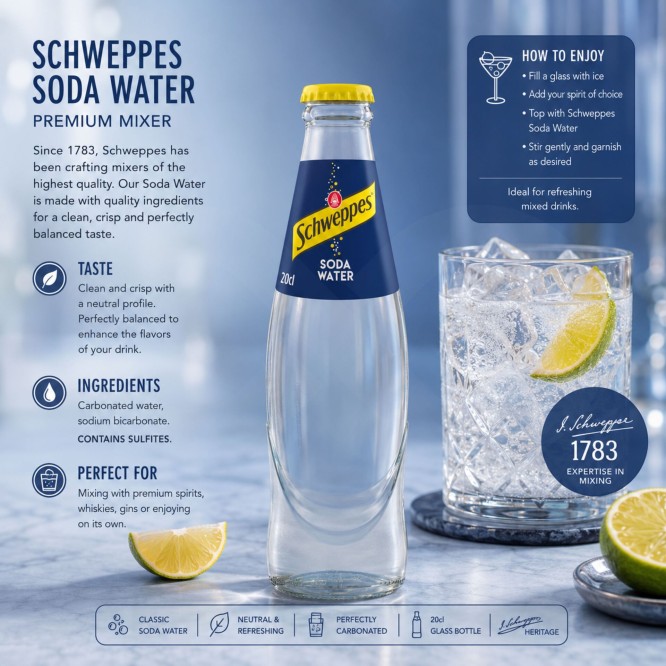 SCHWEPPES� Soda 200ml