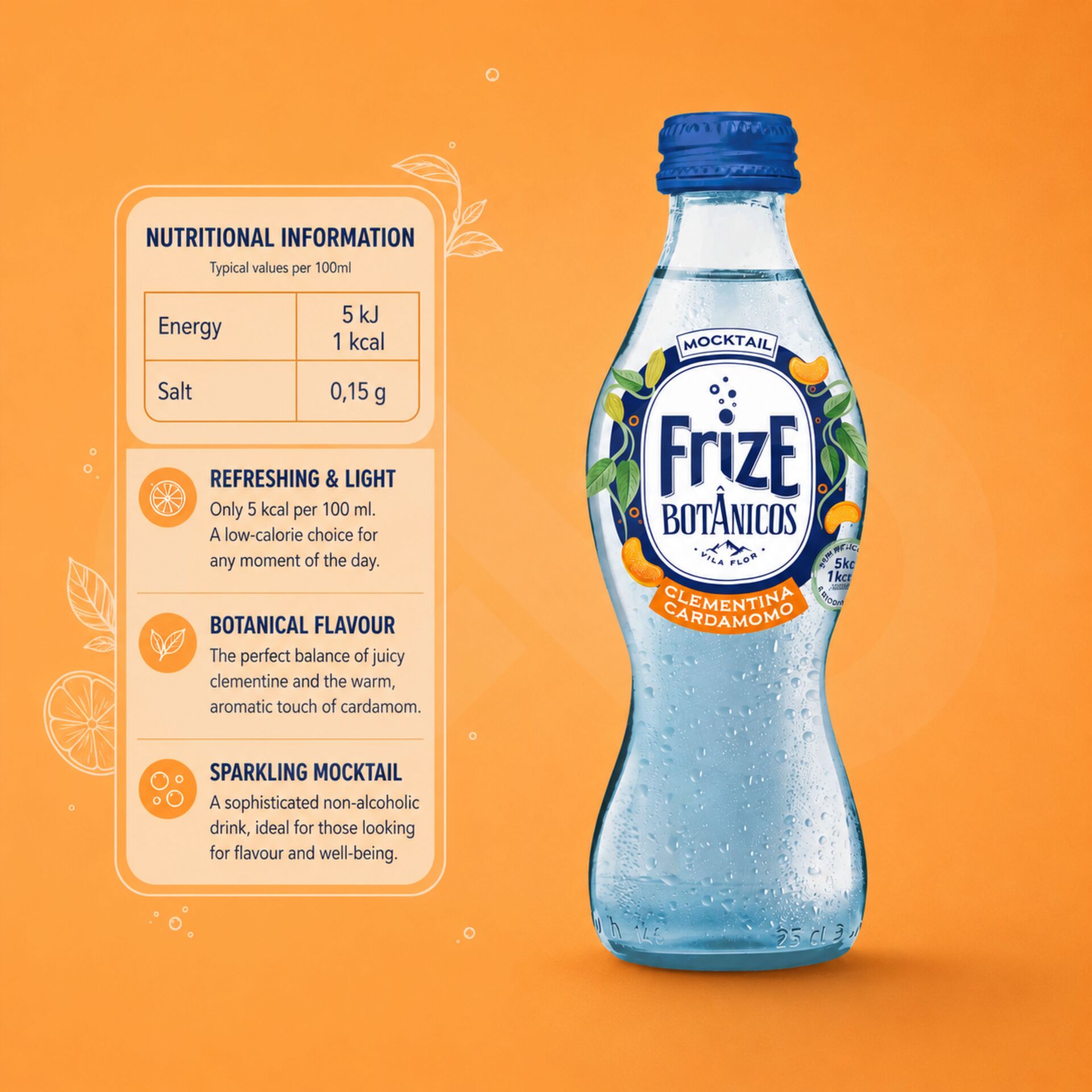 FRIZEŽ Mocktail Clementine and Cardamom 250 ml