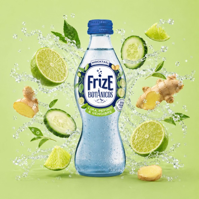 FRIZE® Mocktail Citron Vert, Concombre et Gingembre 250 ml
