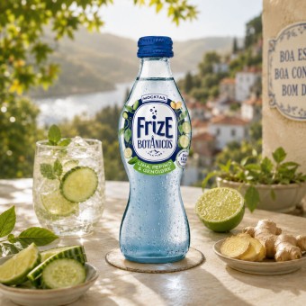 FRIZE® Mocktail Citron Vert, Concombre et Gingembre 250 ml