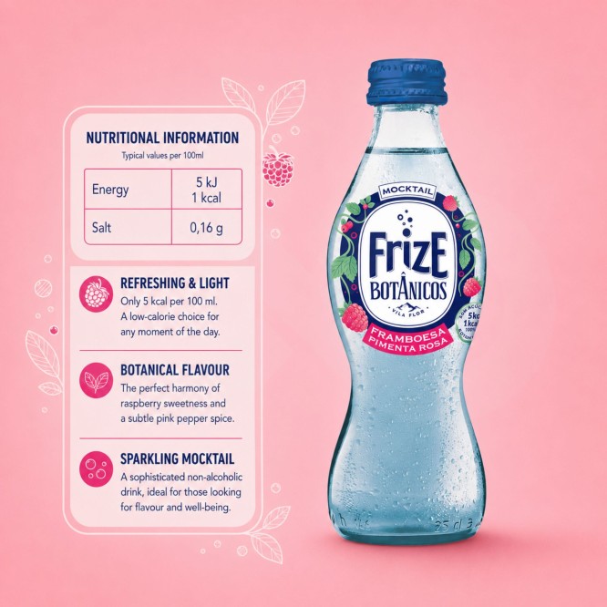 FRIZEŽ Mocktail Raspberry and Pink Pepper 250 ml