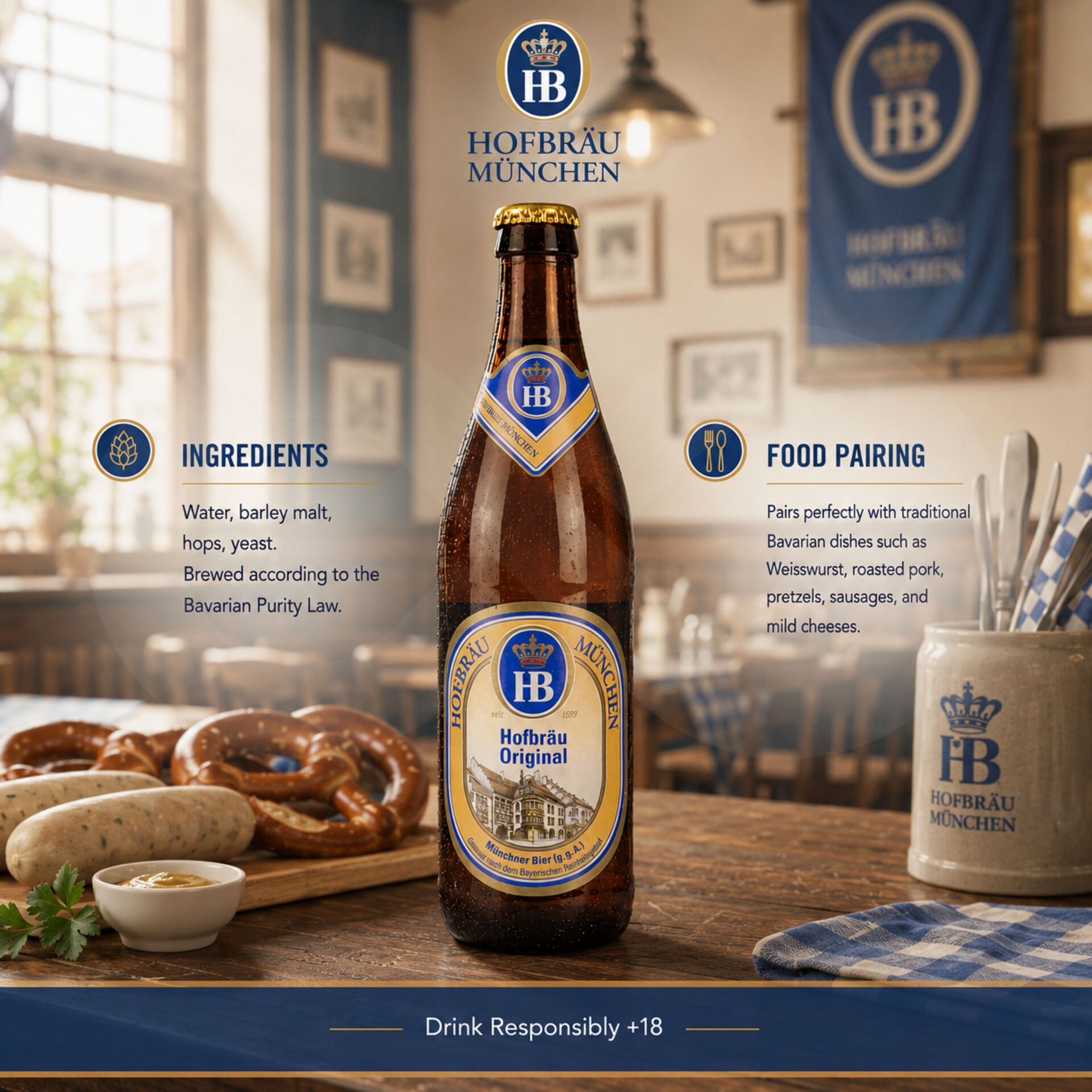 HOFBRAU® Original 500ml