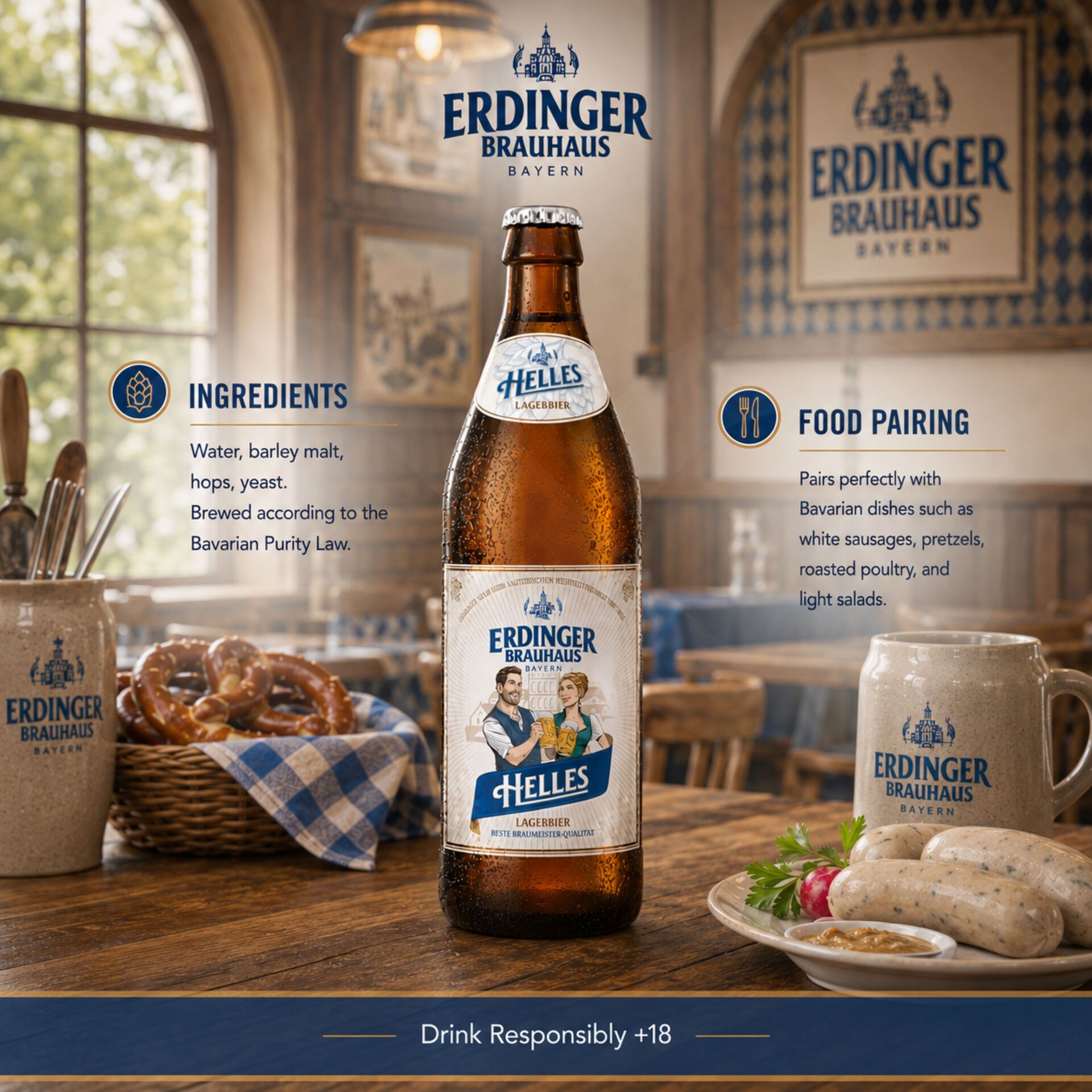 ERDINGER® Helles Lagerbier 500ml