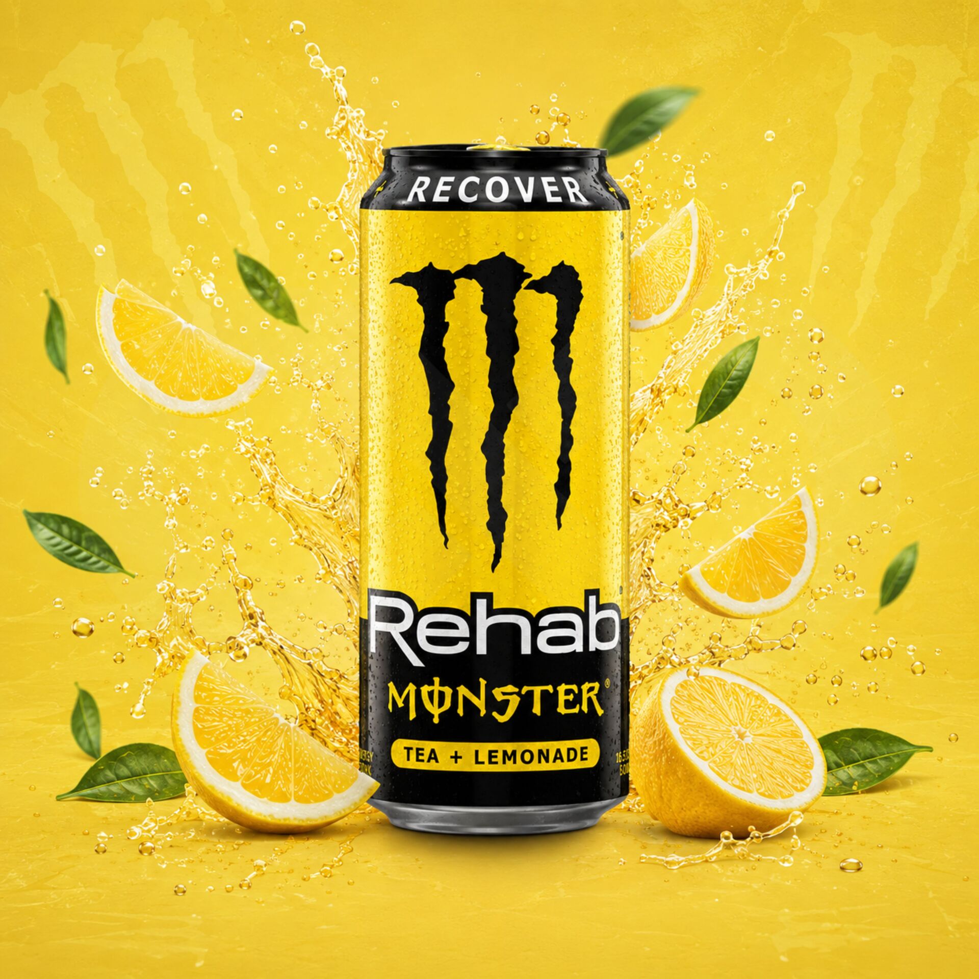 MONSTER ENERGY® Rehab Recover Lemon 500ml