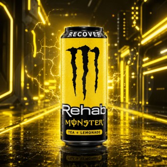 MONSTER ENERGY® Rehab Recover Lemon 500ml